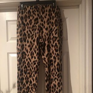 Chico size 2 Leopard Pants